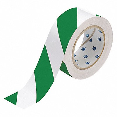 G5686 Floor Tape Green/White 2 inx100 ft Roll MPN:132436