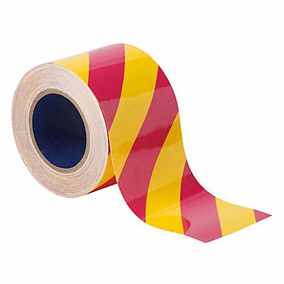 G5688 Floor Tape Pink/Yellow 4 inx100 ft Roll MPN:170002