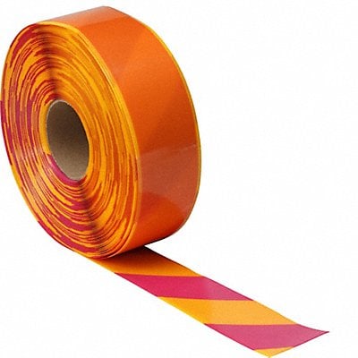 Floor Tape Pink/Yellow 3 inx100 ft Roll MPN:170066