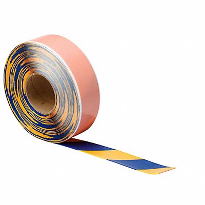 Floor Tape Blue/Yellow 2 inx100 ft Roll MPN:170089