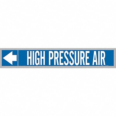 Pipe Marker High Pressure Air 2in H MPN:109125