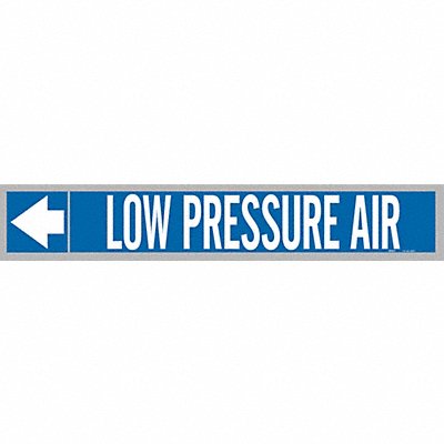 Pipe Marker Low Pressure Air 2in H MPN:109374