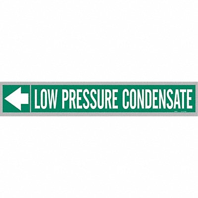 Pipe Marker Low Pressure Condensate MPN:109390