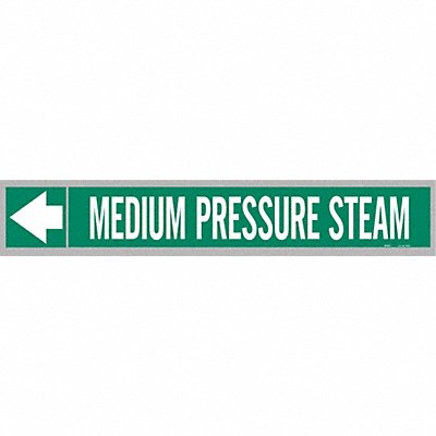 Pipe Marker Medium Pressure Steam MPN:109467