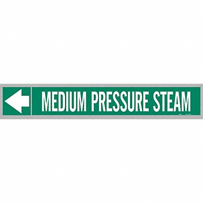Pipe Marker Medium Pressure Steam MPN:109468