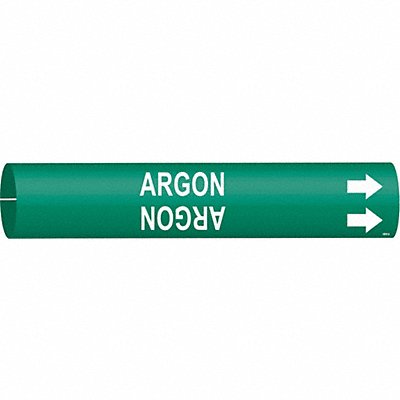 Pipe Marker Argon 13/16 in H 4/5 in W MPN:4006-A