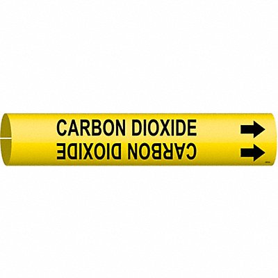 Pipe Mrkr Carbn Dioxde 13/16in H 4/5in W MPN:4019-A