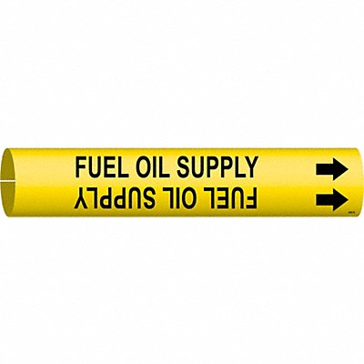 Pipe Mrkr Fuel Oil Spply 7/8in H 7/8in W MPN:4065-B