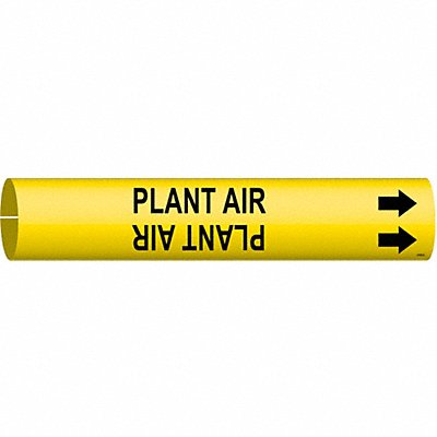 Pipe Marker Plant Air 13/16in H 4/5in W MPN:4108-A