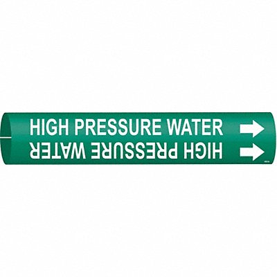 Pipe Mrkr High Pressure Watr 2in H 2in W MPN:4332-C