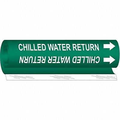 Pipe Mrkr Chilld Water Retrn 5in H 8in W MPN:5647-O