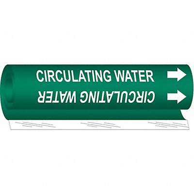 Pipe Markr Circulating Water 5in H 8in W MPN:5654-O
