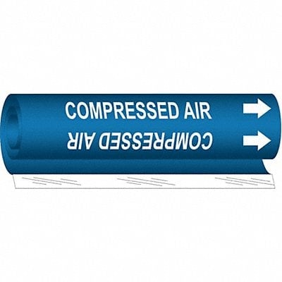 Pipe Marker Compressed Air 9 in H 8 in W MPN:5660-I