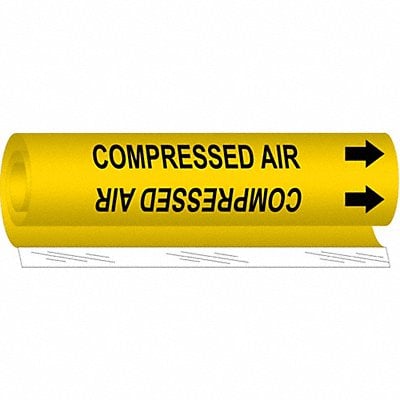 Pipe Marker Compressed Air 9 in H 8 in W MPN:5661-I