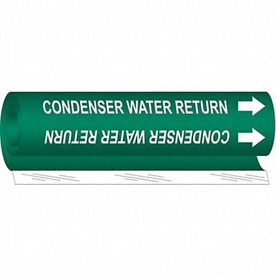 Pipe Marker Condenser Water Return 5in H MPN:5665-O