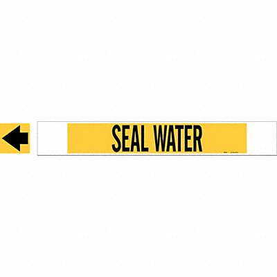 Pipe Marker Seal Water 4 in H 24 in W MPN:5757-HPHV