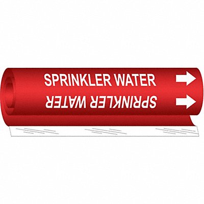 Pipe Markr Sprinkler Water 26in H 12in W MPN:5765-II