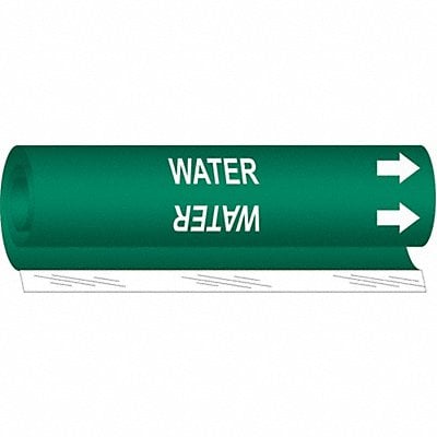 Pipe Marker Water 26 in H 12 in W MPN:5786-II