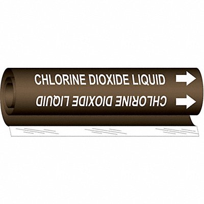 Pipe Markr Chlorine Dioxide Liquid 5in H MPN:5812-O