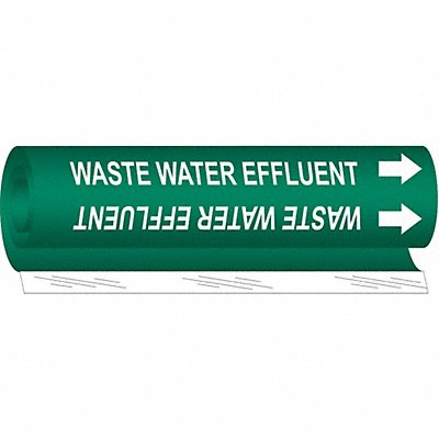 Pipe Marker Waste Water Effluent 26in H MPN:5857-II