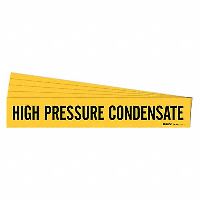 Pipe Marker High Pressure Condensate PK5 MPN:7137-1-PK