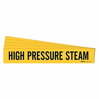 Pipe Marker High Pressure Steam PK5 MPN:7141-1-PK