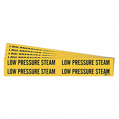 Pipe Marker Low Pressure Steam PK5 MPN:7179-4-PK