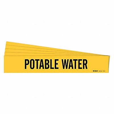 Pipe Marker Potable Water PK5 MPN:7218-1-PK