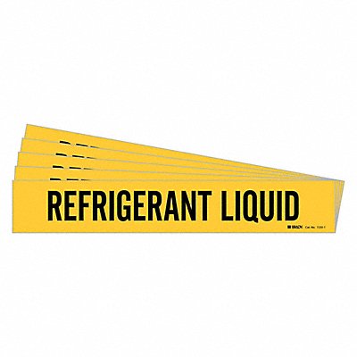 Pipe Marker Refrigerant Liquid PK5 MPN:7235-1-PK