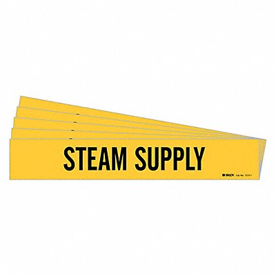 Pipe Marker Steam Supply PK5 MPN:7272-1-PK