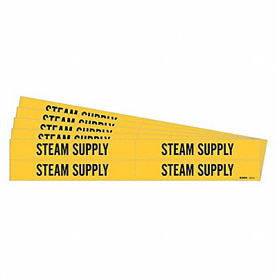 Pipe Marker Steam Supply PK5 MPN:7272-4-PK