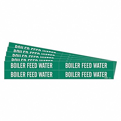 Pipe Marker Boiler Feed Water PK5 MPN:7332-4-PK