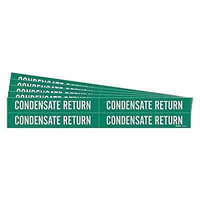 Pipe Marker Condensate Return PK5 MPN:7349-4-PK