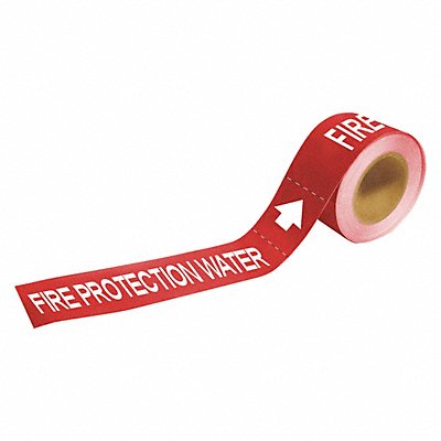 Pipe Marker Fire Protection Water MPN:73891