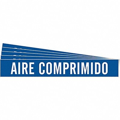 Pipe Marker White Aire Comprimido PK5 MPN:83421-PK