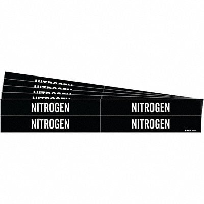 Pipe Marker Adhesive White Nitrogen PK5 MPN:90331-PK