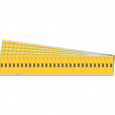 Pipe Marker Adhesive Yellow Vent PK5 MPN:91978-PK