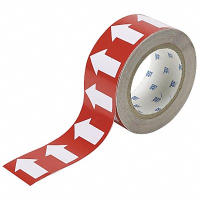 D3614 Arrow Tape Red 4in W 90ft Roll L MPN:91288