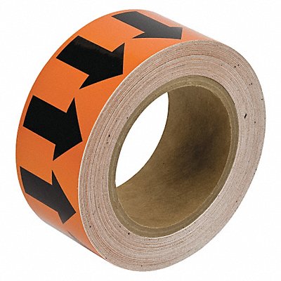 D3614 Arrow Tape Orange 4in W 90ft Roll L MPN:91410