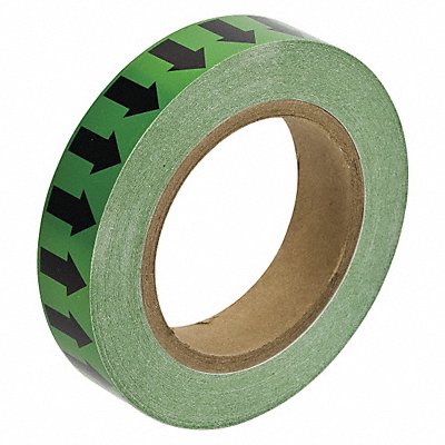 D3612 Arrow Tape Green 1in W 90ft Roll L MPN:91412