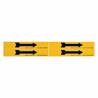 D3383 Pipe Marker (Arrow) 1 1/8in H 7in W MPN:93242