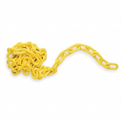 Plastic Chain 2 In x 100 ft Yellow MPN:78238