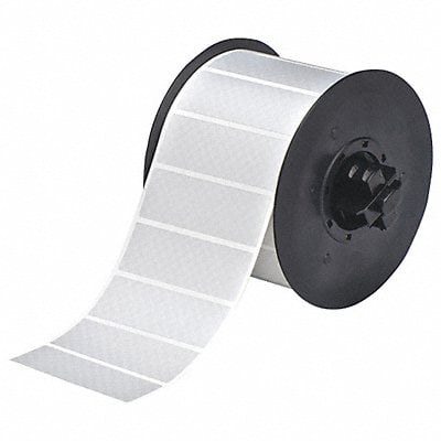 Label Tape Roll Metallic Silver 1 In.H MPN:B30-18-438