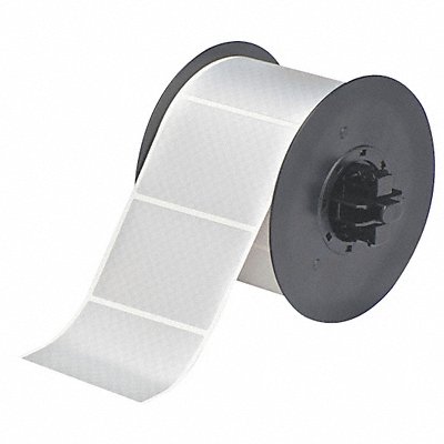 Label Tape Roll Metallic Silver 3 In.H MPN:B30-222-438