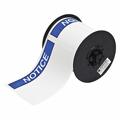 Label Blue/White 4.000 In. MPN:B30-25-595-ANSINO