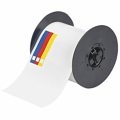 RTK Label Red/Yellow/Blue/White 6 In. MPN:B30-263-595-CB