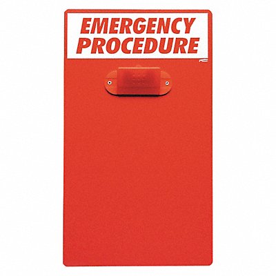 Emergency Procedure Clipboard MPN:CB326E