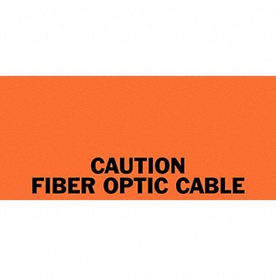 Fiber Optic Cable Labl 2 1/4 in H 5 in W MPN:47659