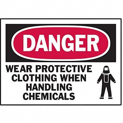 Label 3 1/2 in x 5 in Polyester PK5 MPN:86152