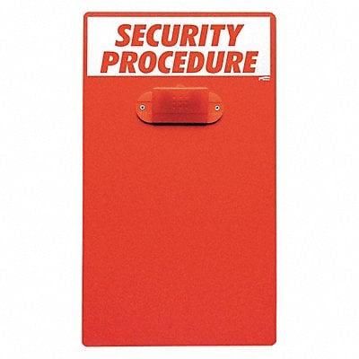 Clipboard Workplace Safety English MPN:CB322E